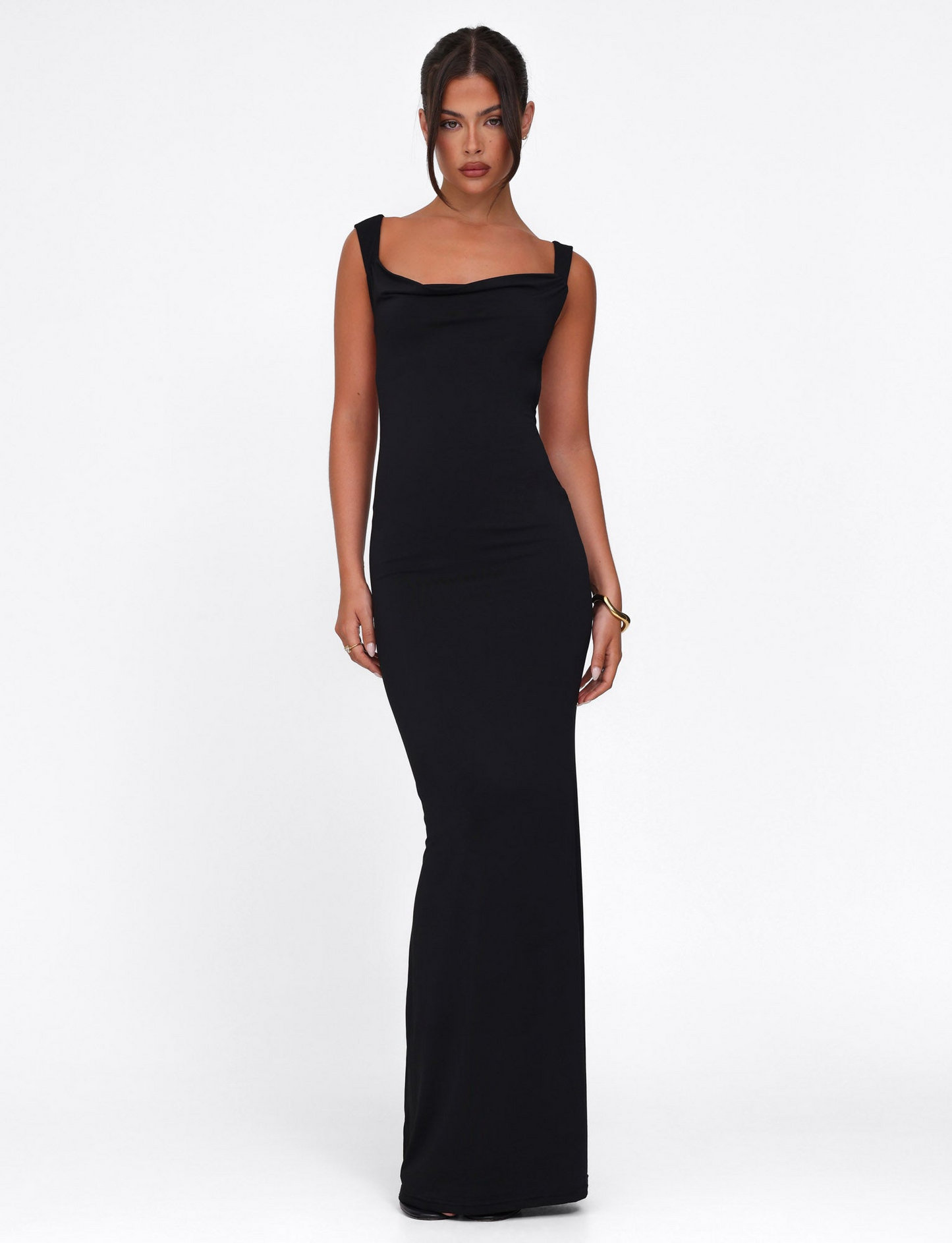 Kiara™ | Backless Sculpt Maxi Dress