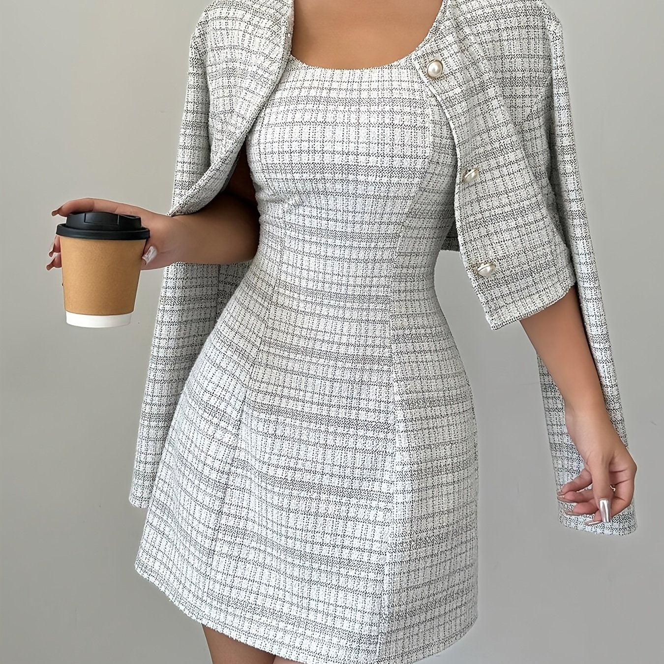 Lillian™ Tweed Dress Set