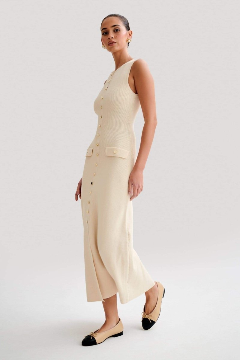Abella™ | Knit Maxi Dress