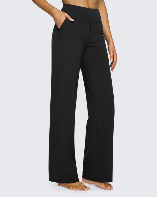 Mia™ | High-Waist Stretch Trousers