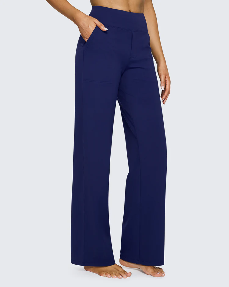 Mia™ | High-Waist Stretch Trousers