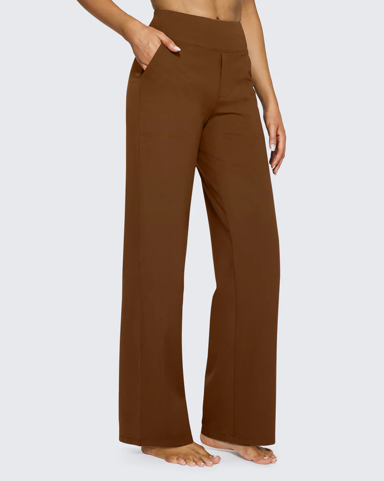 Mia™ | High-Waist Stretch Trousers