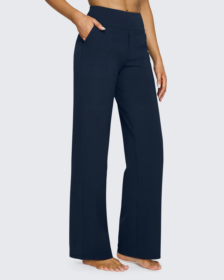 Mia™ | High-Waist Stretch Trousers
