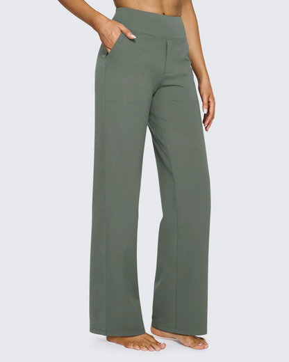 Mia™ | High-Waist Stretch Trousers