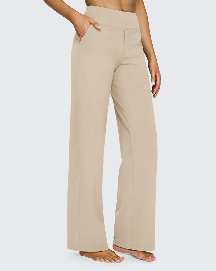 Mia™ | High-Waist Stretch Trousers