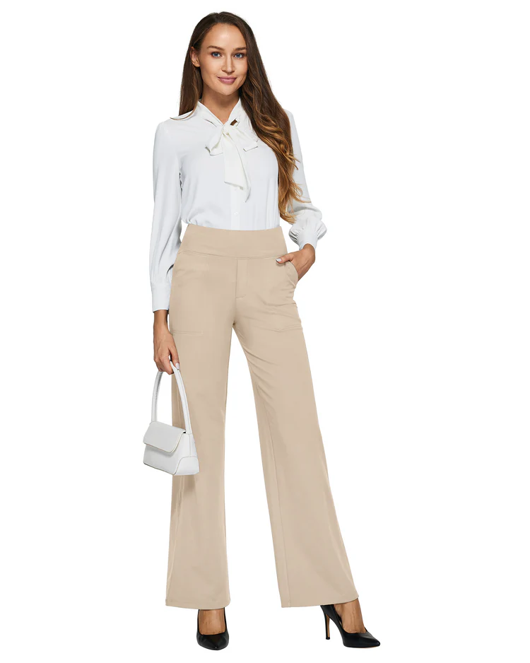 Mia™ | High-Waist Stretch Trousers