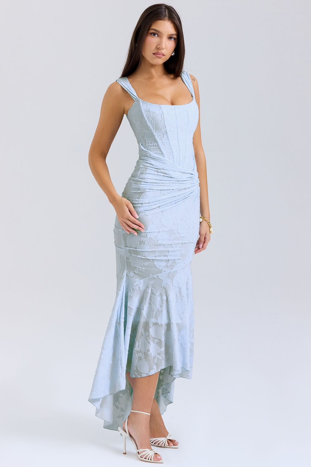 Clarissa™ | Lace Sculpted Dress