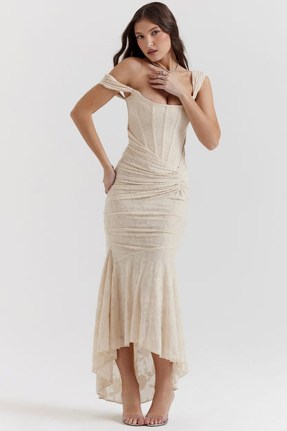 Clarissa™ | Lace Sculpted Dress